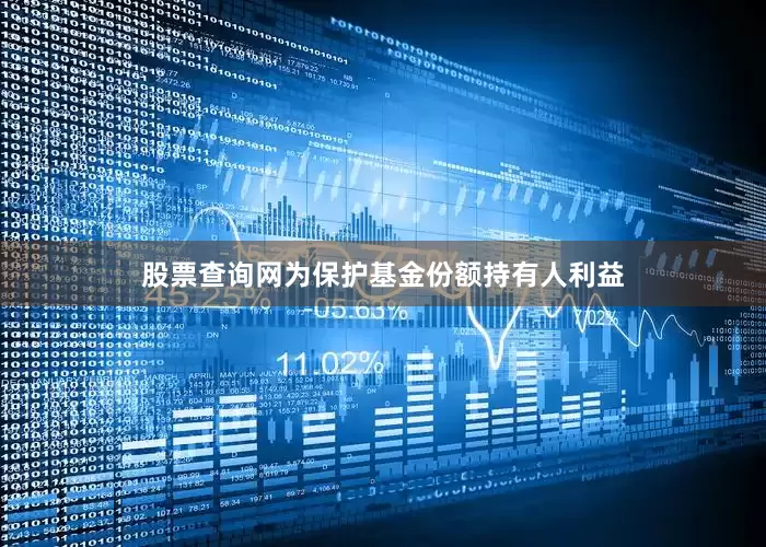 股票查询网为保护基金份额持有人利益